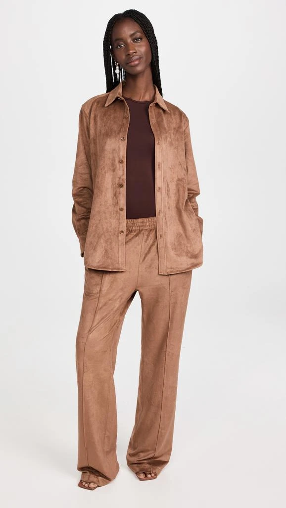 商品Tibi|Tibi Ultrasuede Will 慢跑长裤,价格¥1075,第5张图片详细描述