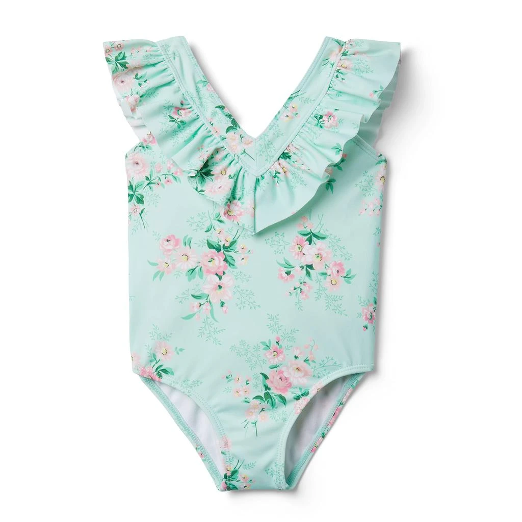 商品Janie and Jack|Floral One-Piece (Toddler/Little Kids/Big Kids),价格¥278,第1张图片