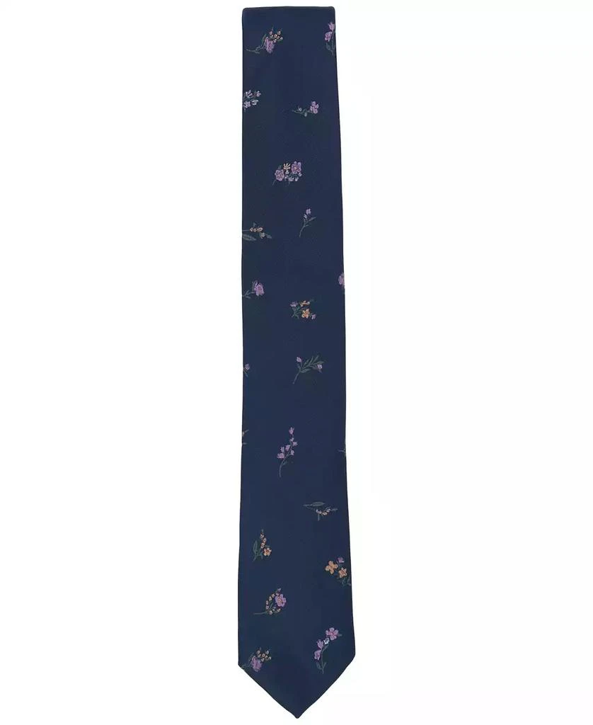 商品Bar III|Men's Brackley Floral Tie, Exclusively at Macy's,价格¥411,第2张图片详细描述