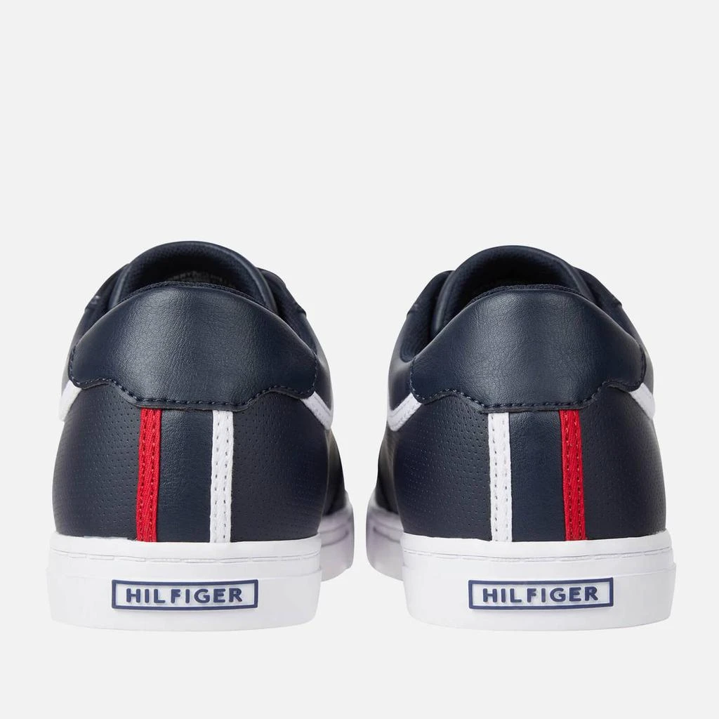 商品Tommy Hilfiger|Tommy Hilfiger Iconic Vulcanised Leather Trainers,价格¥746,第4张图片详细描述