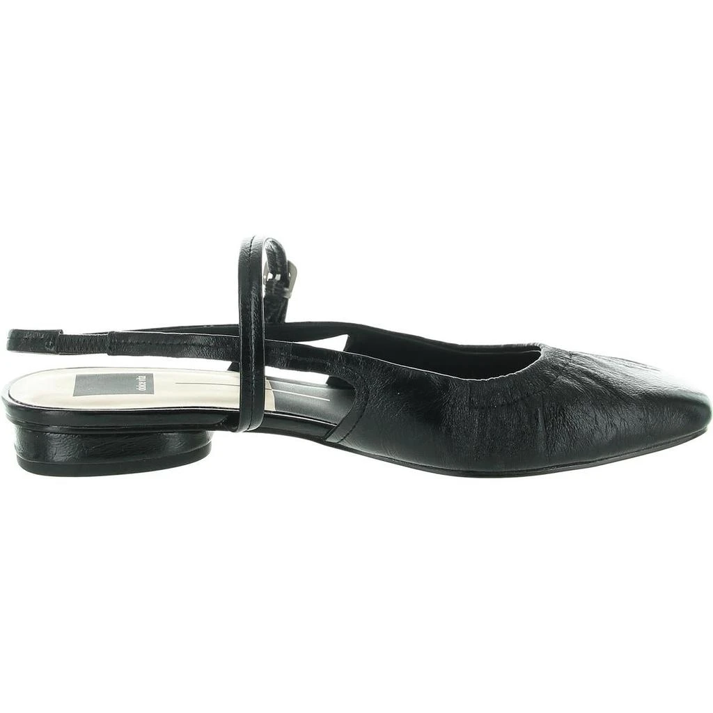 商品Dolce Vita|Dolce Vita Womens Rianne Crackle Leather Slingback Heels,价格¥419,第3张图片详细描述