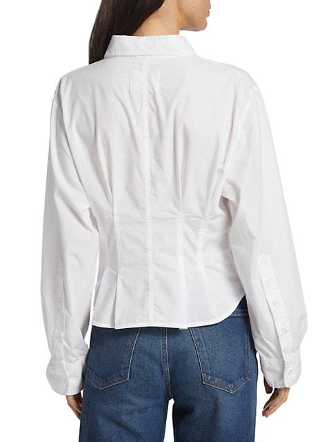 Francis Seamed Corset Shirt商品第5张图片规格展示