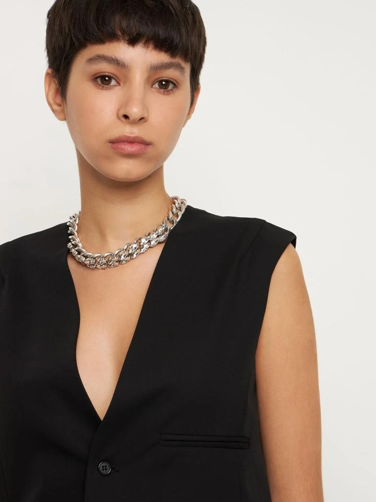商品Isabel Marant|The Embrace Crystal Collar Necklace,价格¥1709,第1张图片详细描述