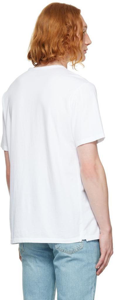 商品Vince|White Garment Dye T-Shirt,价格¥361,第5张图片详细描述