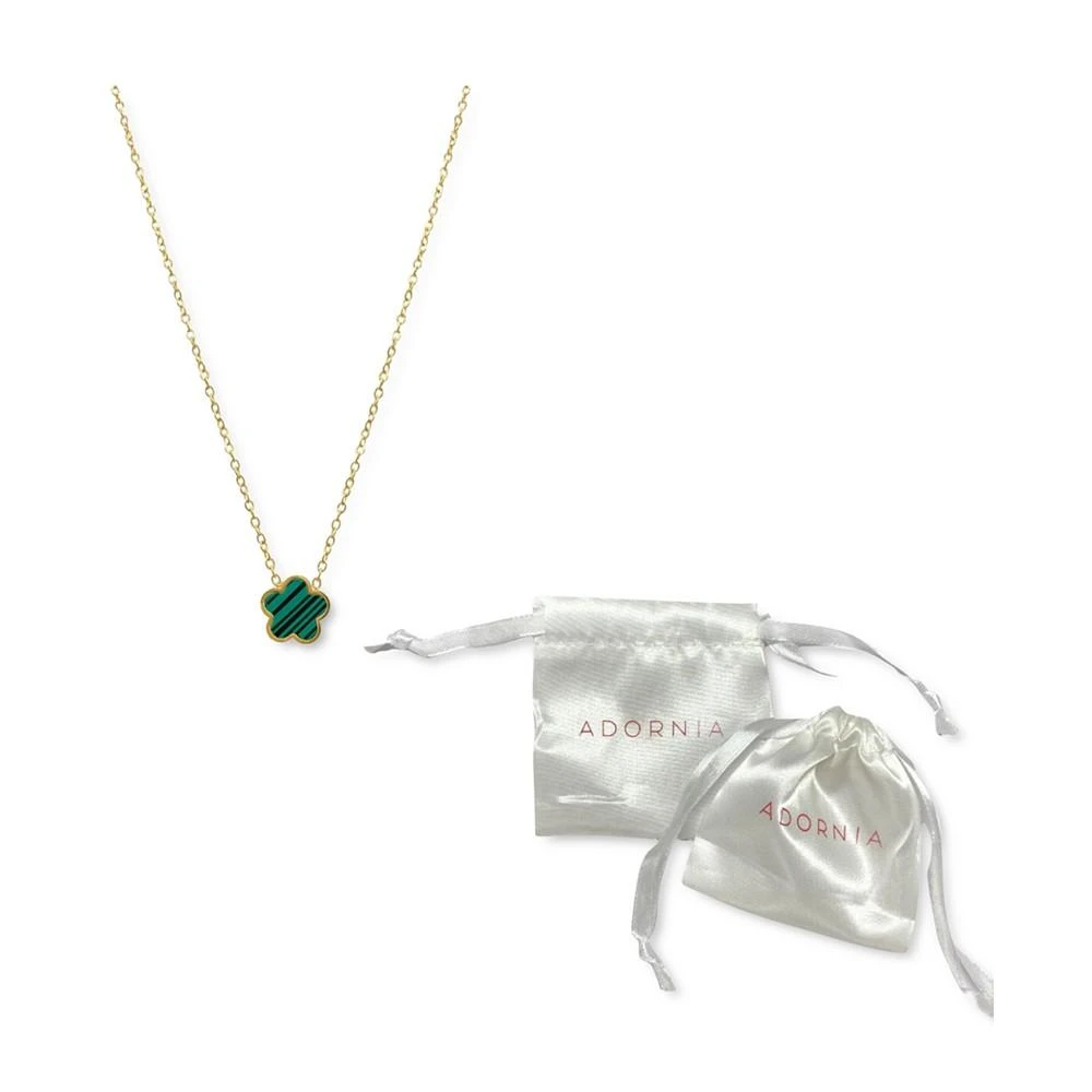 商品ADORNIA|Green Mother Of Pearl Clover Necklace,价格¥213,第2张图片详细描述