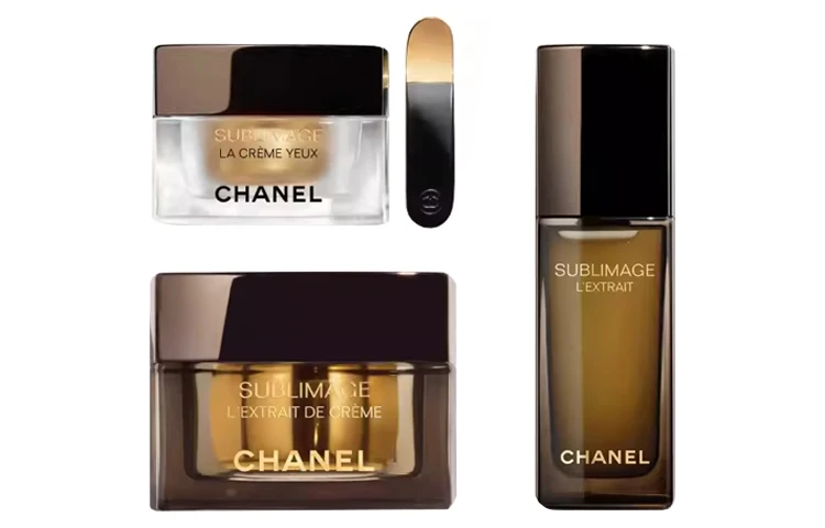 商品[国内直发] Chanel|香奈儿 奢华精萃奢宠礼盒护肤套装 保湿修护 面霜50g+油15ml+眼霜15g,价格¥10748,第1张图片