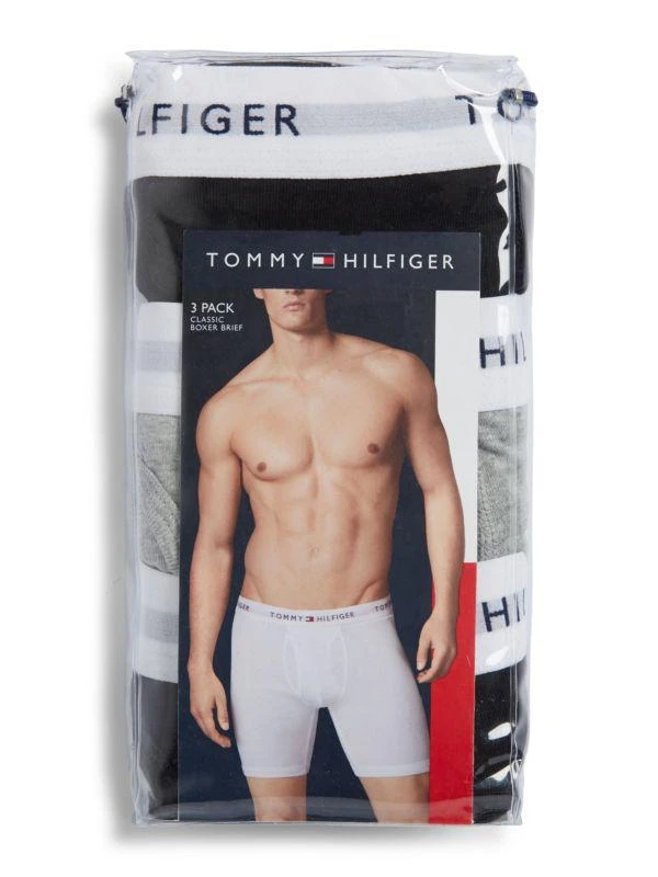 商品Tommy Hilfiger|男士3件装 棉质平角内裤,价格¥122,第3张图片详细描述