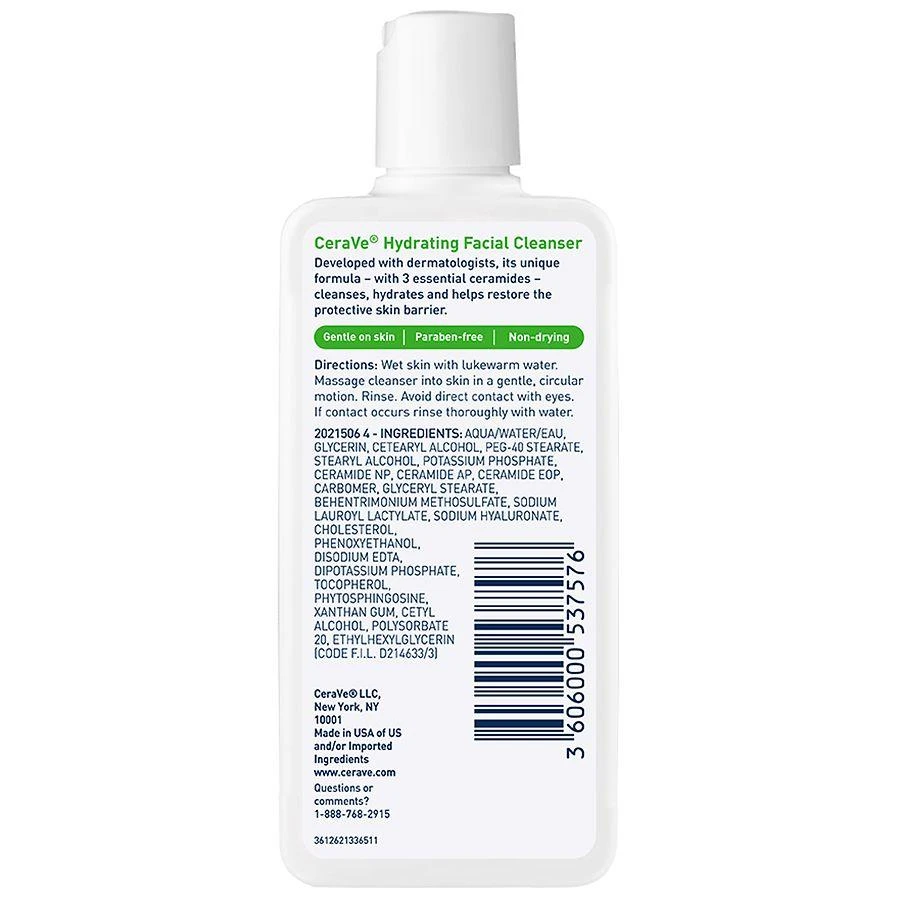 商品CeraVe|Travel Size Hydrating Face Cleanser for Sensitive & Dry Skin,价格¥53,第2张图片详细描述