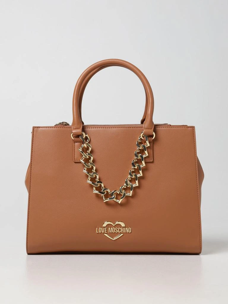 商品Love Moschino|Love Moschino bag in synthetic leather with logo,价格¥1170,第1张图片