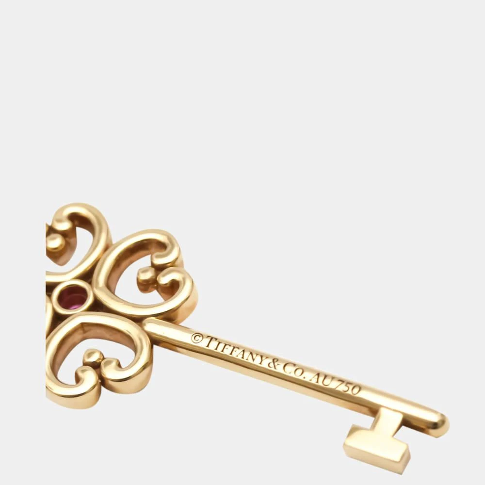 Tiffany & Co. Heart Key 18K Rose Gold Sapphire Necklace 商品