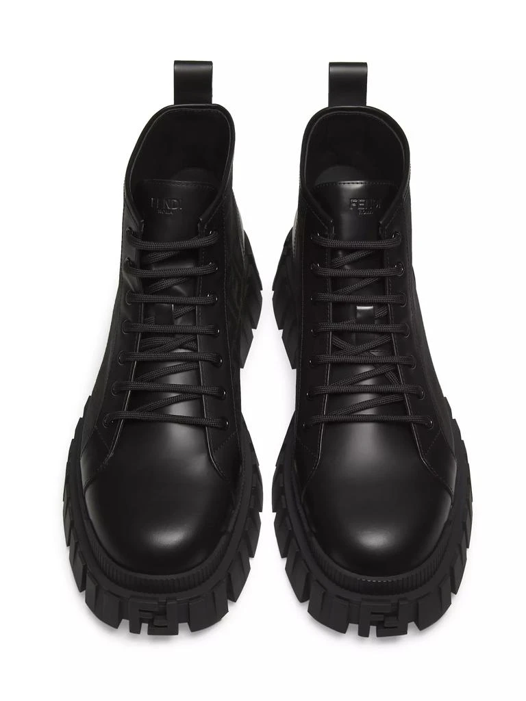 商品Fendi|Lace-Up Ankle Boots,价格¥9667,第4张图片详细描述