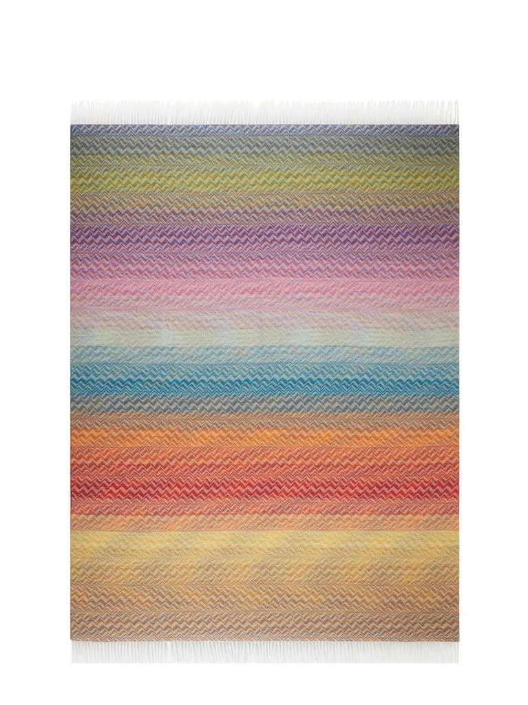 商品Missoni|Missoni Home Zig-Zag Striped Fringed Throw,价格¥2243,第1张图片