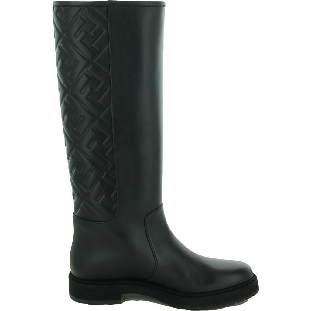 商品Fendi|Fendi Womens Leather Pull On Knee-High Boots,价格¥5297,第4张图片详细描述