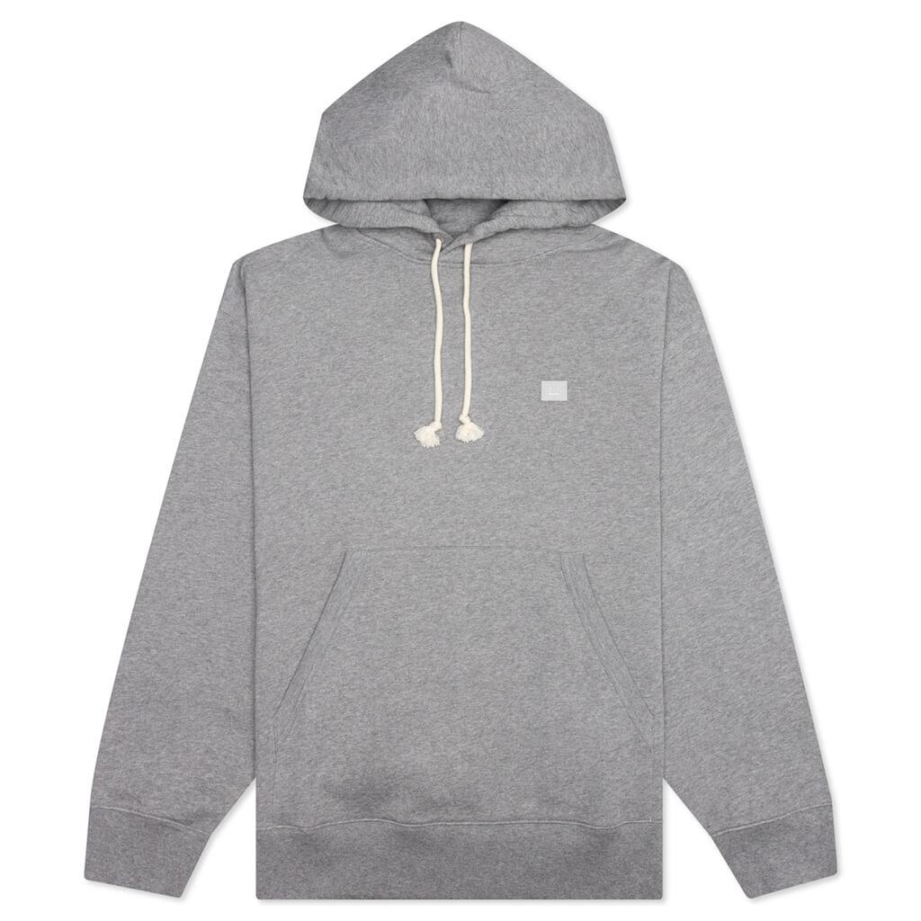 Acne Studios Hooded Sweatshirt - Light Grey商品第1张图片规格展示