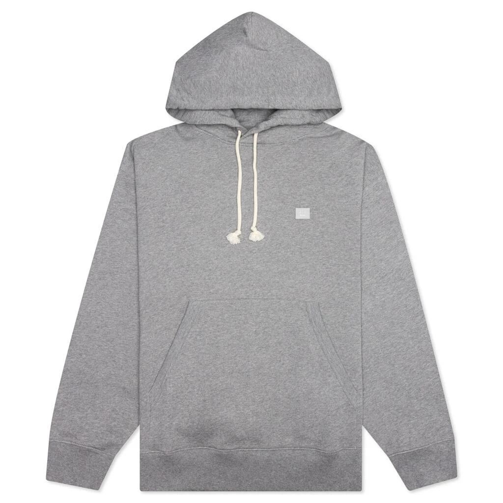 商品Acne Studios|Acne Studios Fonbar Face Hooded Sweatshirt - Light Grey,价格¥1989,第1张图片