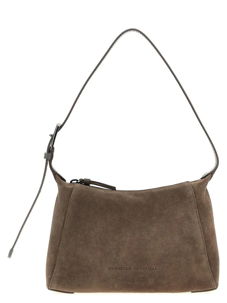商品Brunello Cucinelli|Shoulder Bc Duo Shoulder Bags Brown,价格¥11358,第1张图片