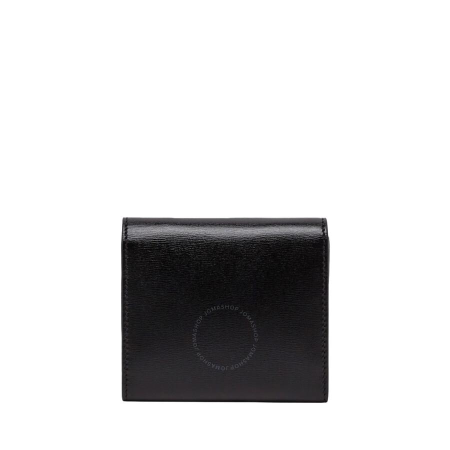Salvatore Ferragamo Asymmetrical Flap Compact Wallet