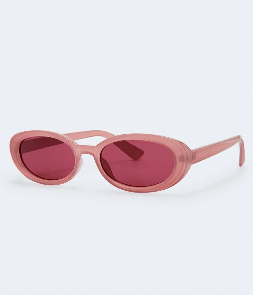 商品Aeropostale|Aeropostale Slim Oval Sunglasses,价格¥61,第1张图片详细描述