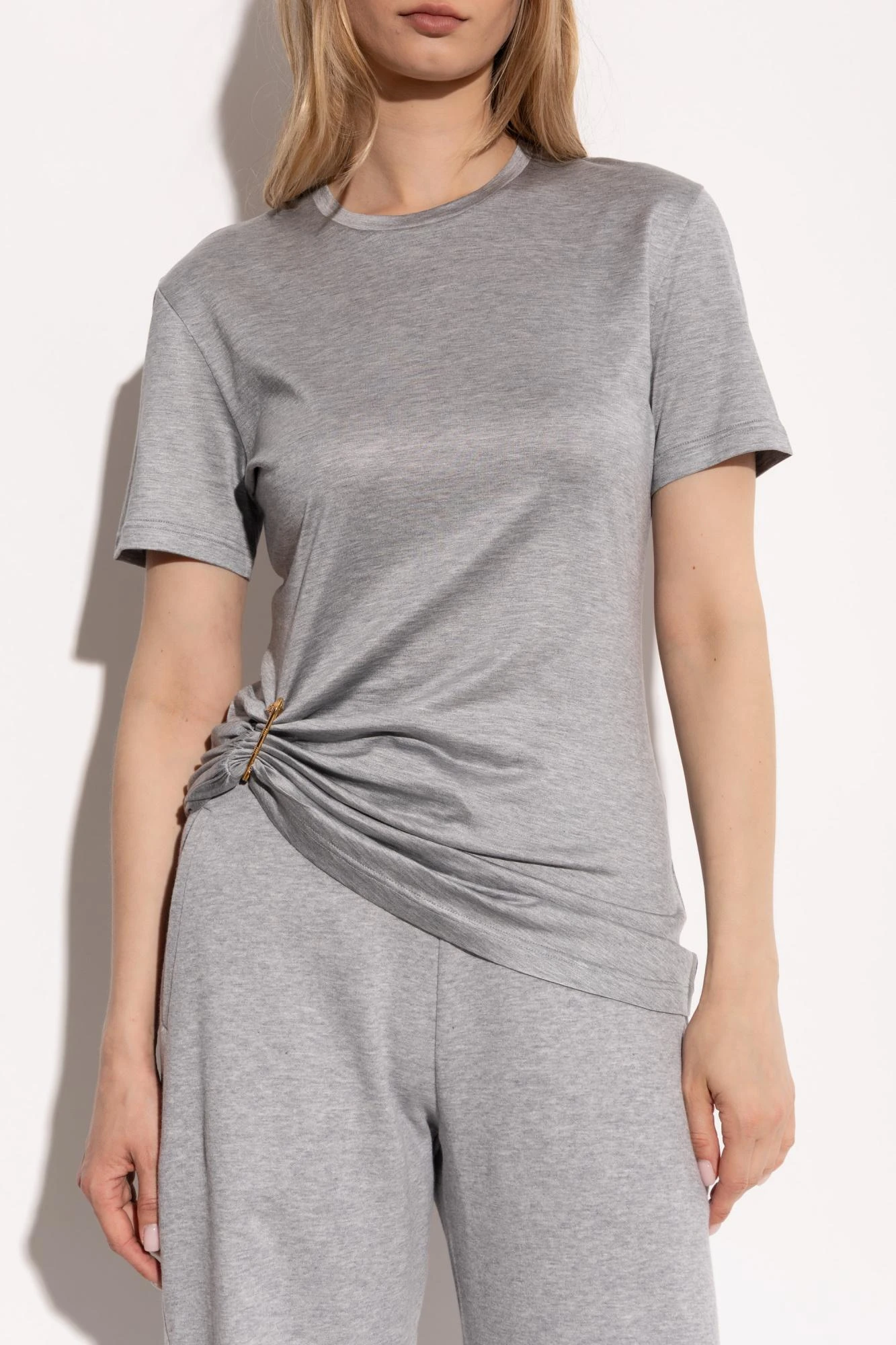 商品【商品预售7天发货】 Versace|Versace 女士背心吊带 10204611A148181E230 灰色,价格¥3675,第4张图片详细描述