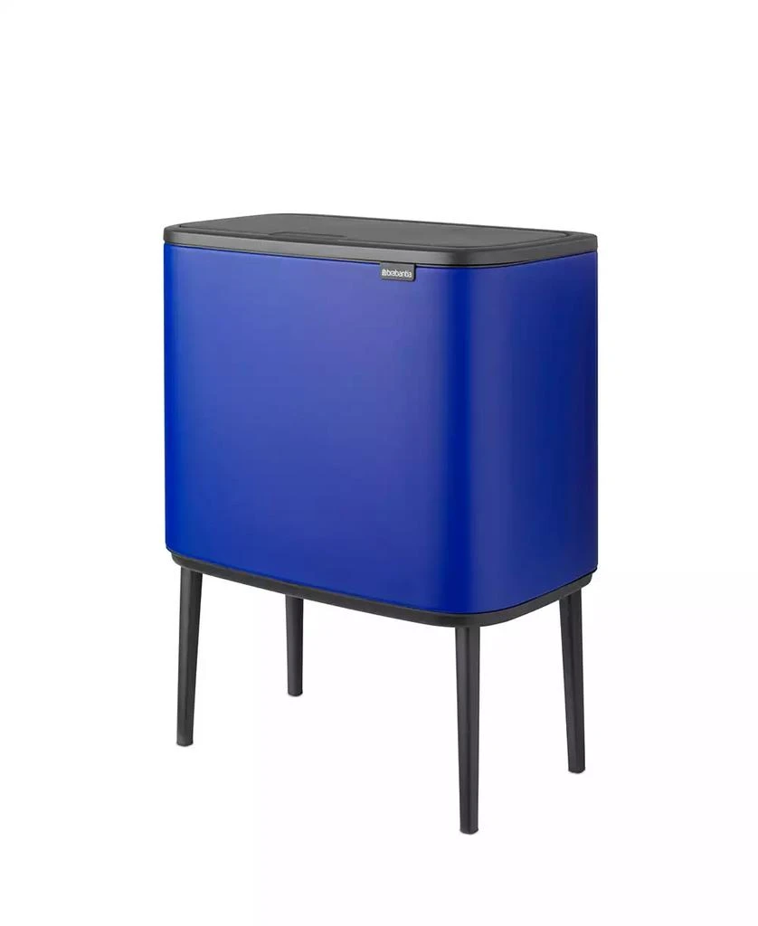 商品Brabantia|Bo Touch Top Dual Compartment Trash Can, 3 plus 6 Gallon, 11 plus 23 Liter,价格¥2098,第2张图片详细描述