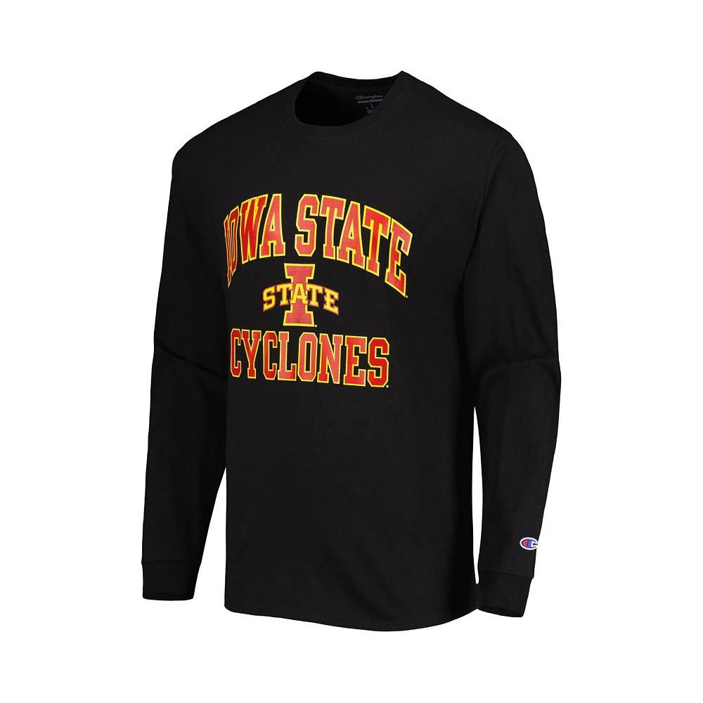 商品CHAMPION|Men's Black Iowa State Cyclones High Motor Long Sleeve T-shirt,价格¥236,第2张图片详细描述