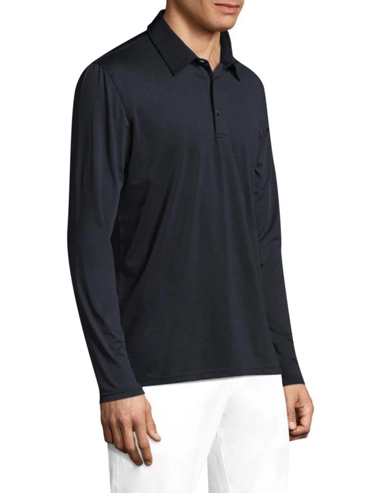 商品AG Green Label|Basic Long Sleeve Polo,价格¥661,第3张图片详细描述