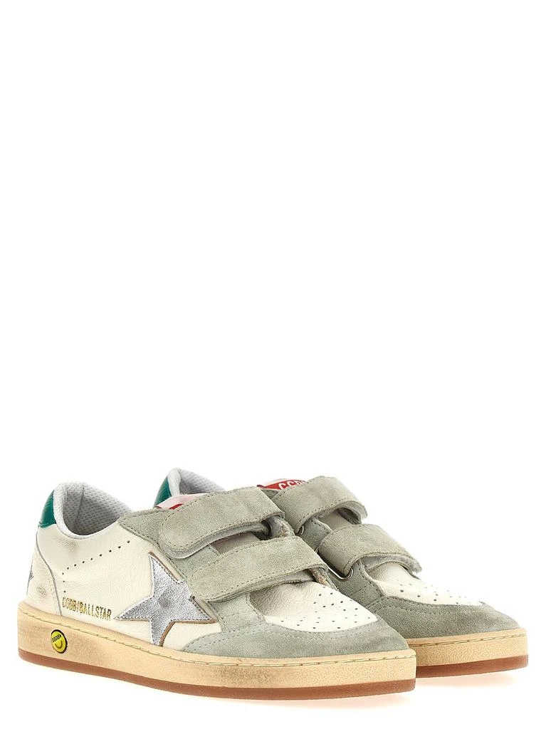 商品Golden Goose|Golden Goose Kids Ball Star Touch-Strap Sneakers,价格¥2153,第1张图片
