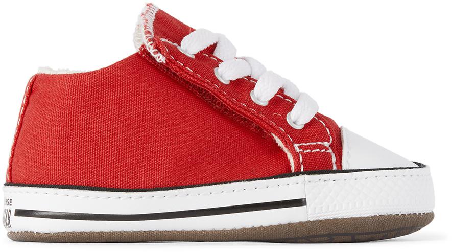 Baby Red Easy-On Chuck Taylor All Star Cribster Sneakers商品第1张图片规格展示