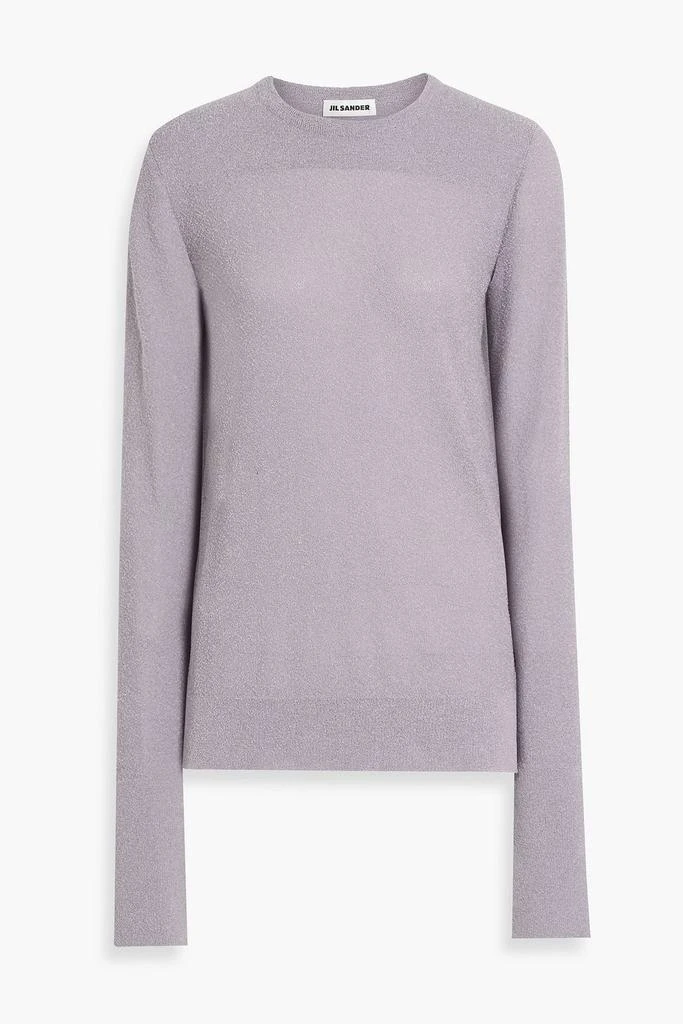 商品Jil Sander|Bouclé-knit cotton-blend sweater,价格¥3325,第1张图片