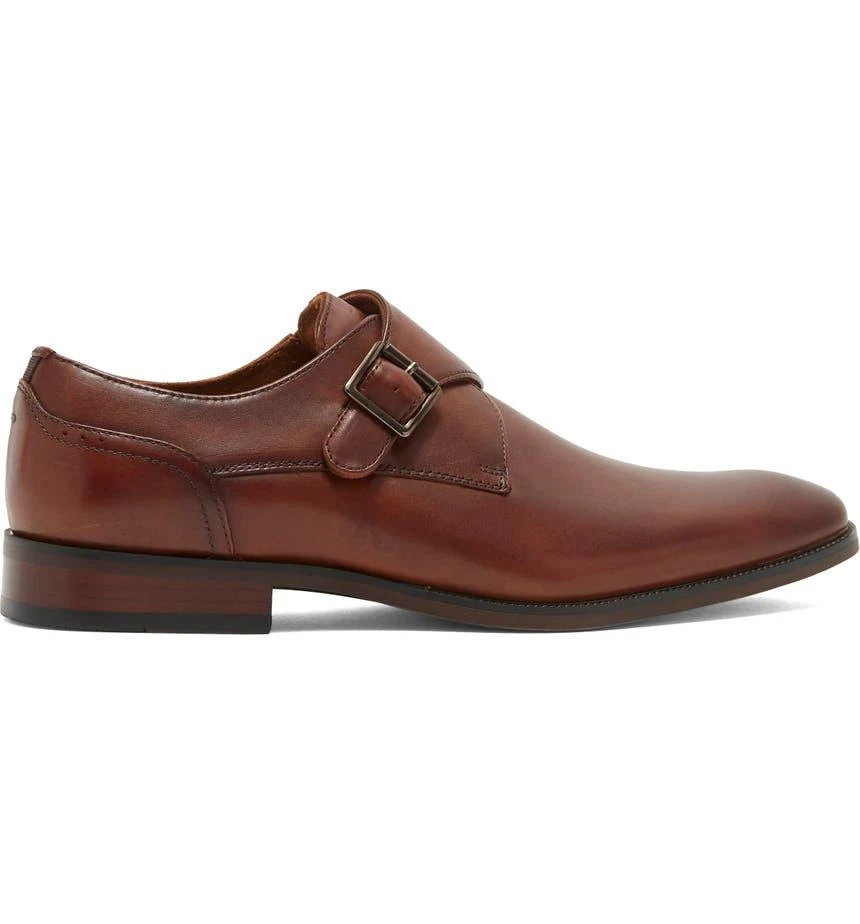 商品Florsheim|Ravello Leather Monk Strap Shoe,价格¥691,第3张图片详细描述