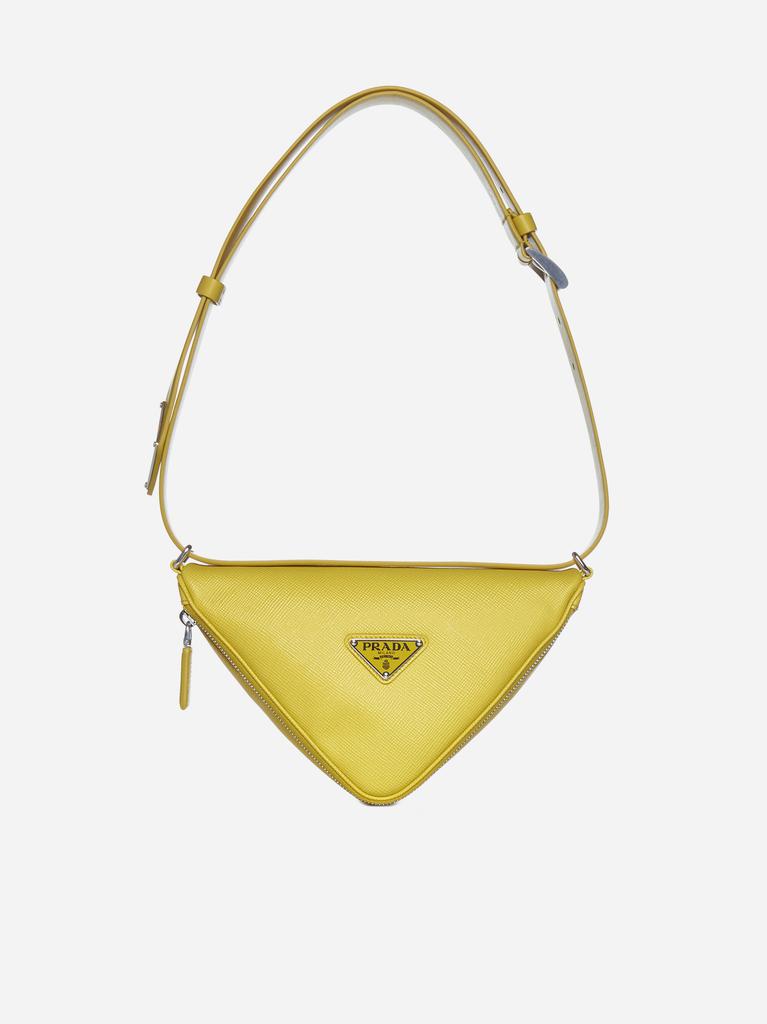 Saffiano leather triangle bag商品第1张图片规格展示