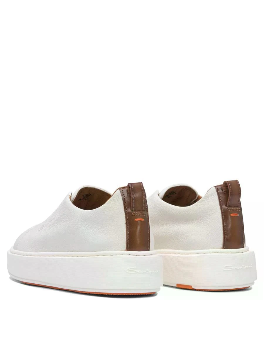 商品【商品预售7天】 Santoni|Santoni 女士运动鞋 WBCD61323BARTLLKI50 白色,价格¥3833,第4张图片详细描��述