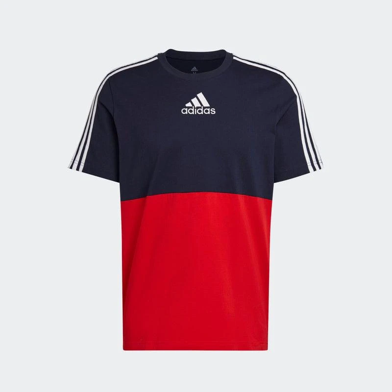 商品Adidas|adidas Essentials Colorblock - Men T-Shirts,价格¥262,第4张图片详细描述