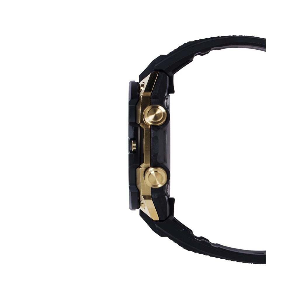 Men's Gold-Tone and Black Resin Strap Watch 49.6mm GSTB400GB1A9商品第2张图片规格展示