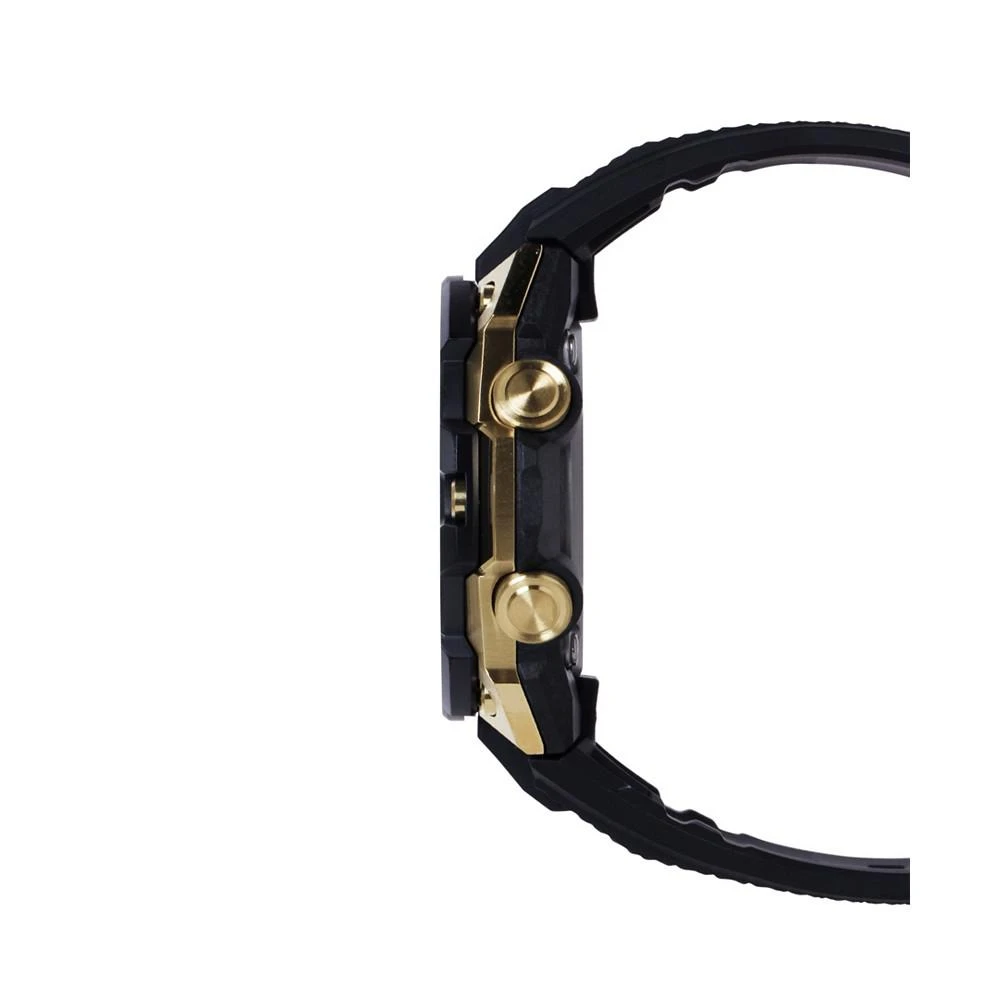 商品G-Shock|Men's Gold-Tone and Black Resin Strap Watch 49.6mm GSTB400GB1A9,价格¥2918,第2张图片详细描述