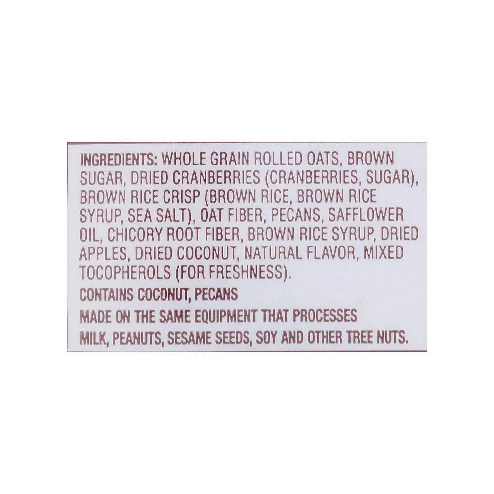 商品Back To Nature|Cranberry Pecan Granola - Whole Grain Rolled Oats with Tart Cranberries and Crunchy Pecans - Case of 6 - 11 oz.,价格¥386,第2张图片详细描述