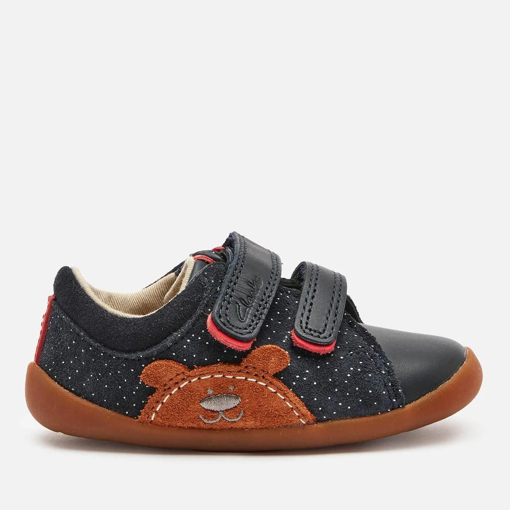 商品Clarks|Clarks Toddlers Roamer Bear Shoes - Navy Suede,价格¥90,第1张图片