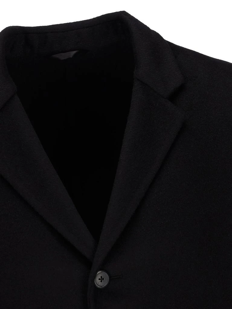 商品Prada|Prada Single Breasted Long Sleeved Coat,价格¥32945,第3张图片详细描述