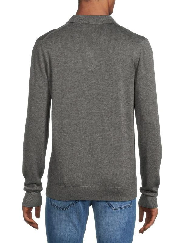 商品Saks Fifth Avenue|Long Sleeve Sweater Polo,价格¥375,第2张图片详细描述