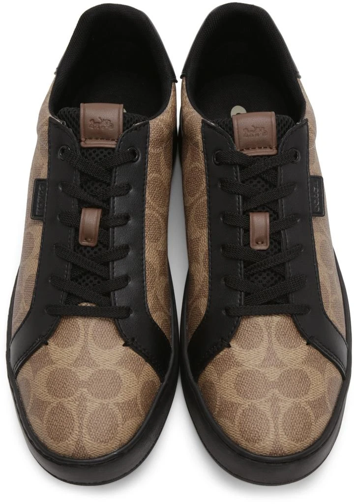 商品Coach|Tan Lowline Low Top Sneakers,价格¥808,第5张图片详细描述