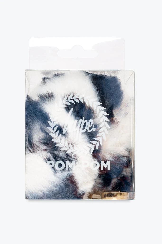 商品HYPE ACCESSORIES|HYPE SNOW LEOPARD HEART POM POM,价格¥47,第1张图片