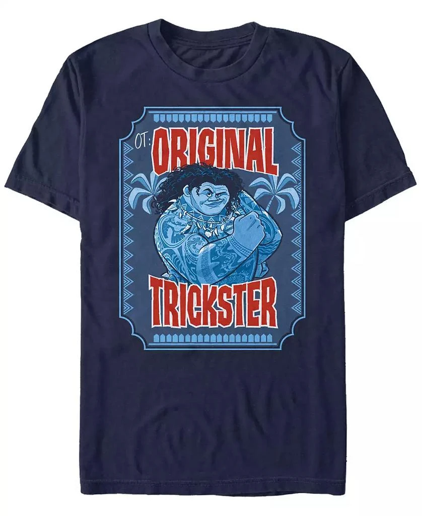 商品Disney|Disney Men's Moana Maui Original Trickster Hue Poster, Short Sleeve T-Shirt,价格¥193,第1张图片