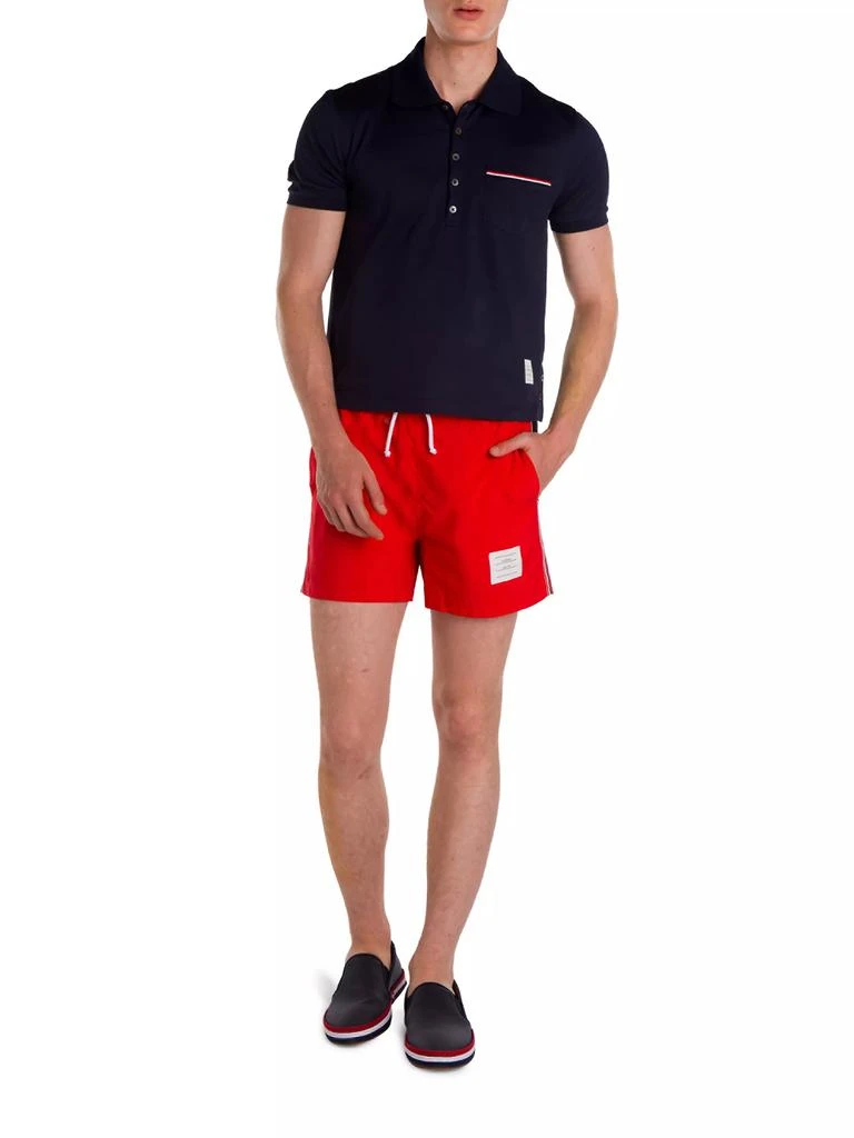 商品Thom Browne|Solid Pique Polo,价格¥2632,第2张图片详细描述