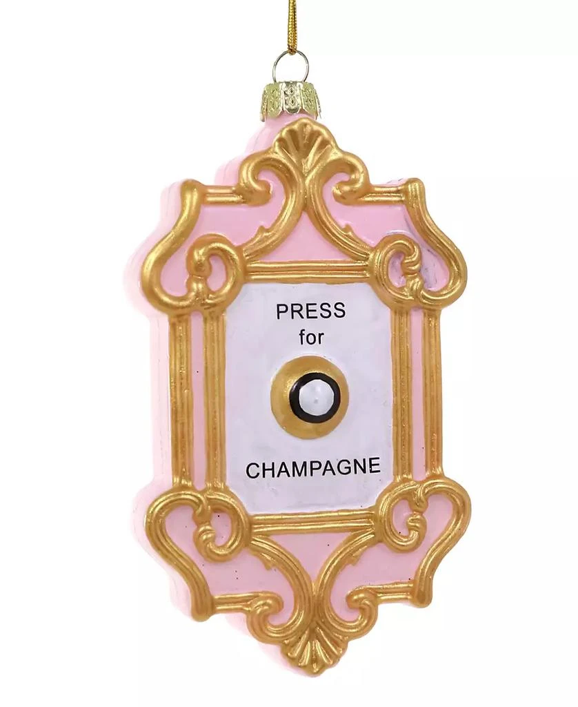 商品Cody Foster & Co.|Champagne Button Glass Ornament,价格¥180,第1张图片