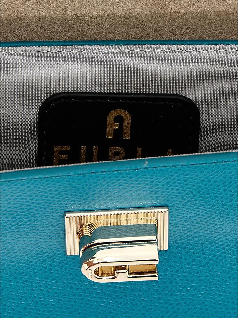 商品Furla|1927 Mini Handbag Hand Bags Blue,价格¥1232,第4张图片详细描述