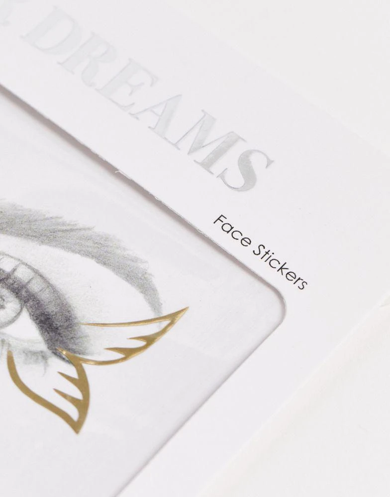 商品In Your Dreams|In Your Dreams Gold Theona Gold Eye Stickers,价格¥67,第3张图片详细描述