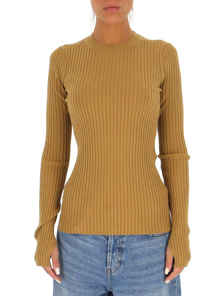 商品Max Mara|Sportmax Ribbed Crewneck Top,价格¥1349,第1张图片