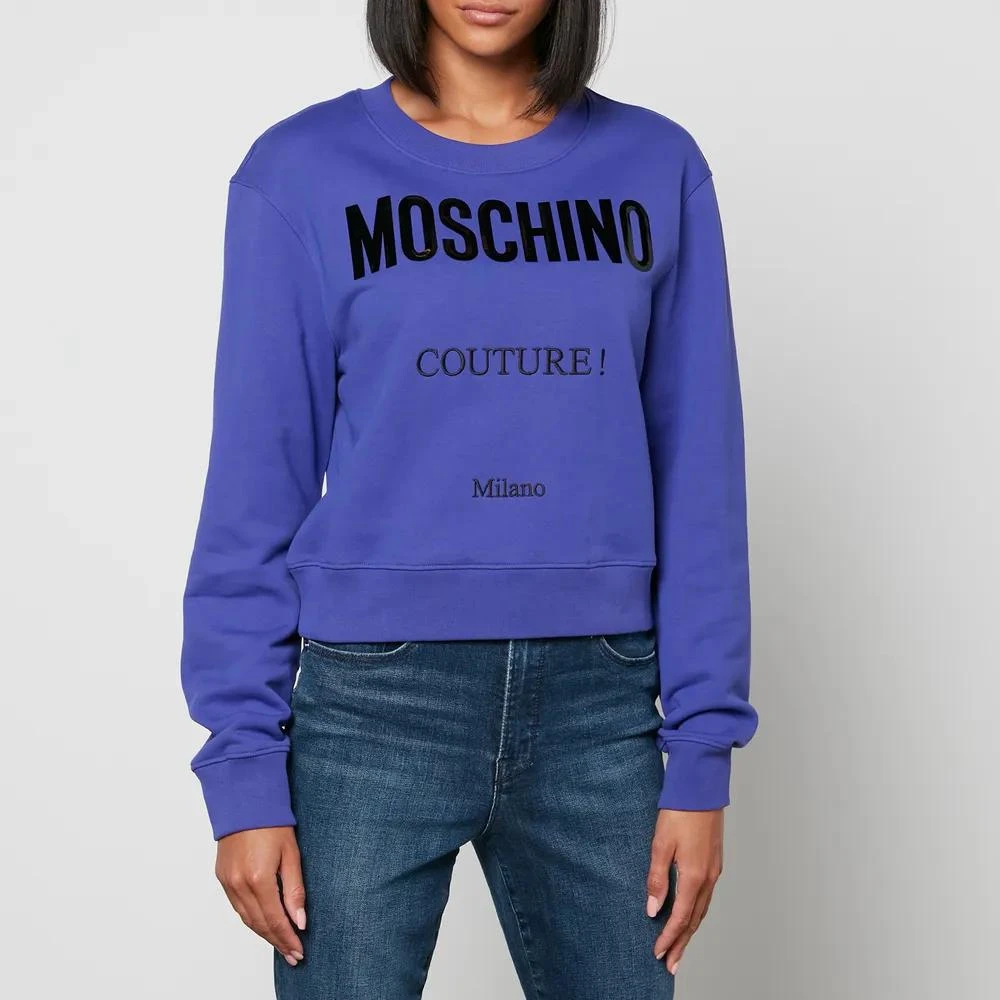 商品Moschino|Moschino Women's Couture Logo Sweatshirt,价格¥1422,第1张图片