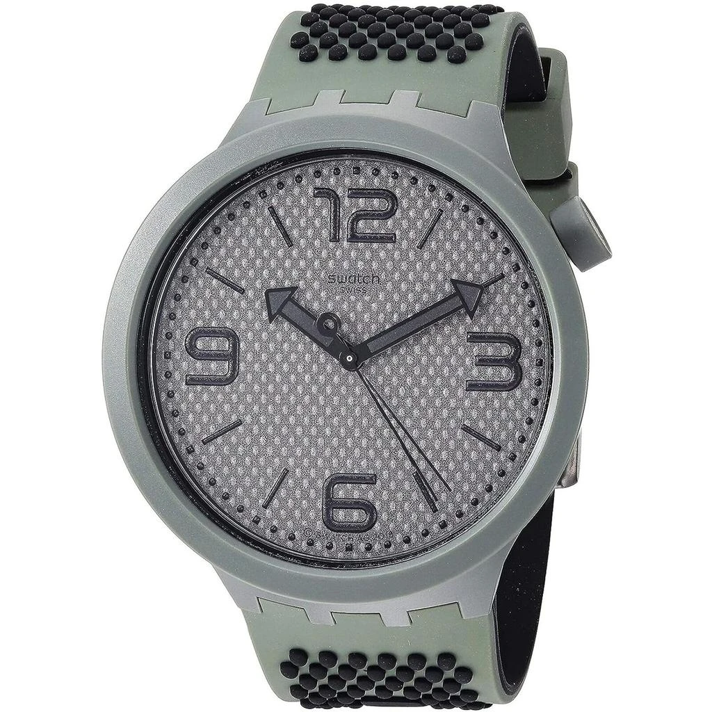 商品Swatch|Swatch Men's Big Bold Grey Dial Watch,价格¥748,第1张图片