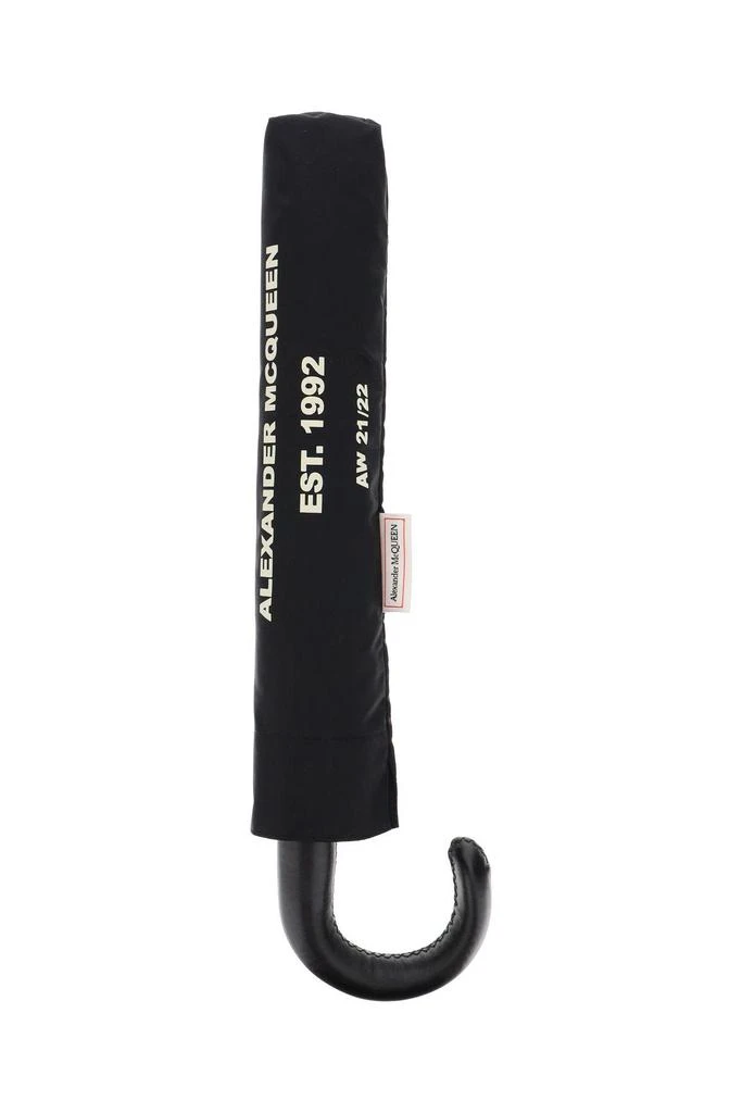 商品Alexander McQueen|GRAFFITI LOGO UMBRELLA,价格¥1990,第1张图片